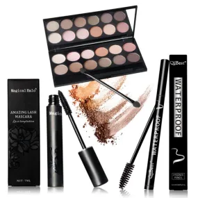 12 Colors Professional Nude Eyeshadow Palette Makeup Matte Eye Shadow Palette Eyes Makeup Eyes pen12pcs brush SM6