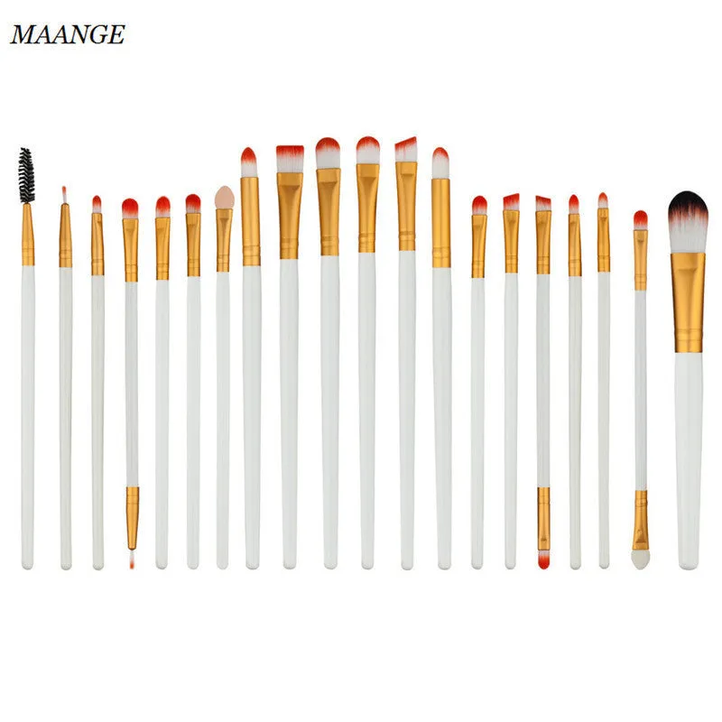 20 Pcs MAANGE makeup brushes professional Eyeliner Eyeshadow Brush Lip Foundation Concealer make up brushes maquillage