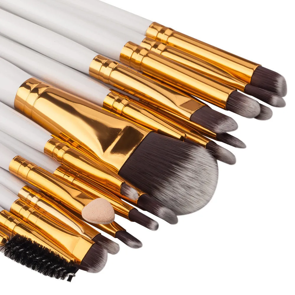 20Pcs Maange Professional makeup brushes Powder Foundation rose gold brush Eyeshadow ovale makeup brush maquiagem cosmetics