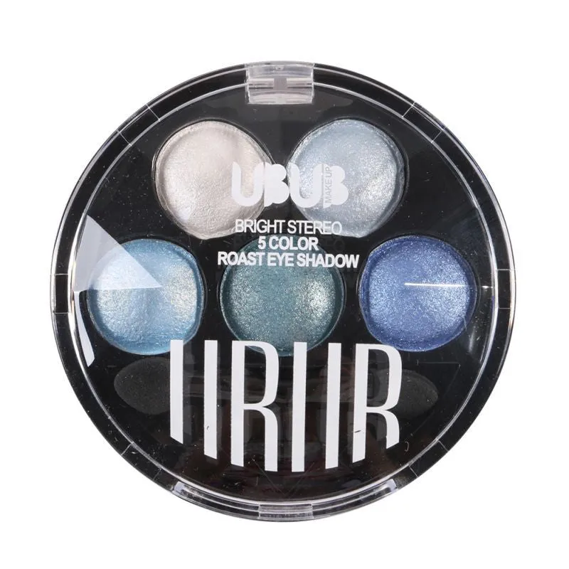 5 Colors Professional Eyes Makeup Pigment Eyeshadow Eye Shadow Palette Beauty Cosmetics SM6