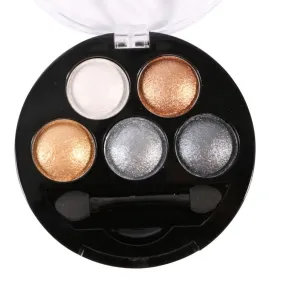 5 Colors Professional Eyes Makeup Pigment Eyeshadow Eye Shadow Palette Beauty Cosmetics SM6