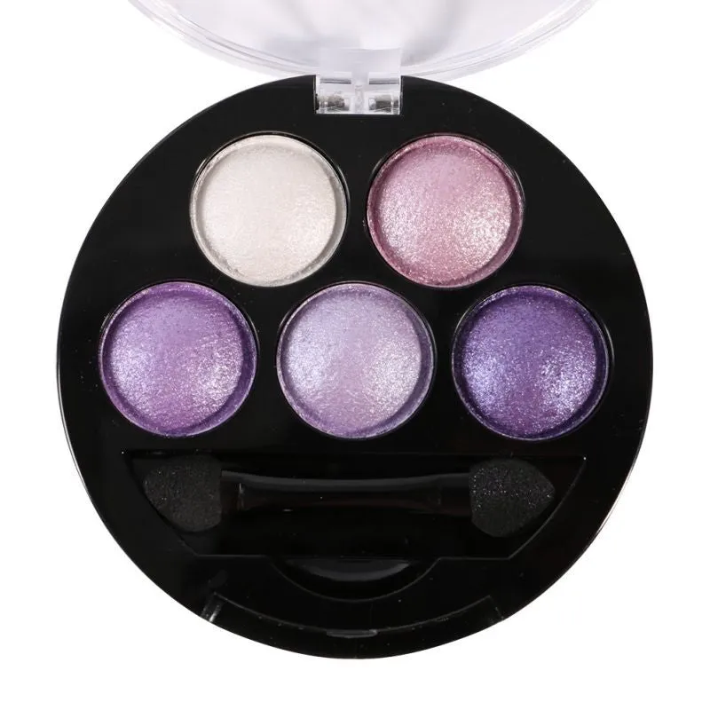 5 Colors Professional Eyes Makeup Pigment Eyeshadow Eye Shadow Palette Beauty Cosmetics SM6