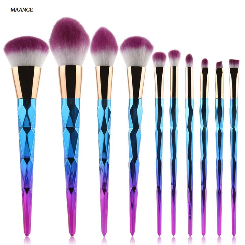 8 pcs/10 pcs Professional MAANGE makeup brushes Eyeshadow Contour make up brushes Foundation pinceaux maquillage