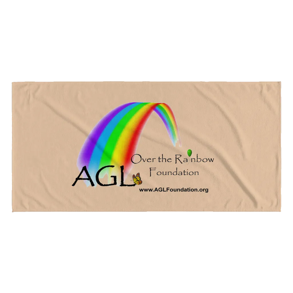 AGL Over the Rainbow Foundation Beach Towel