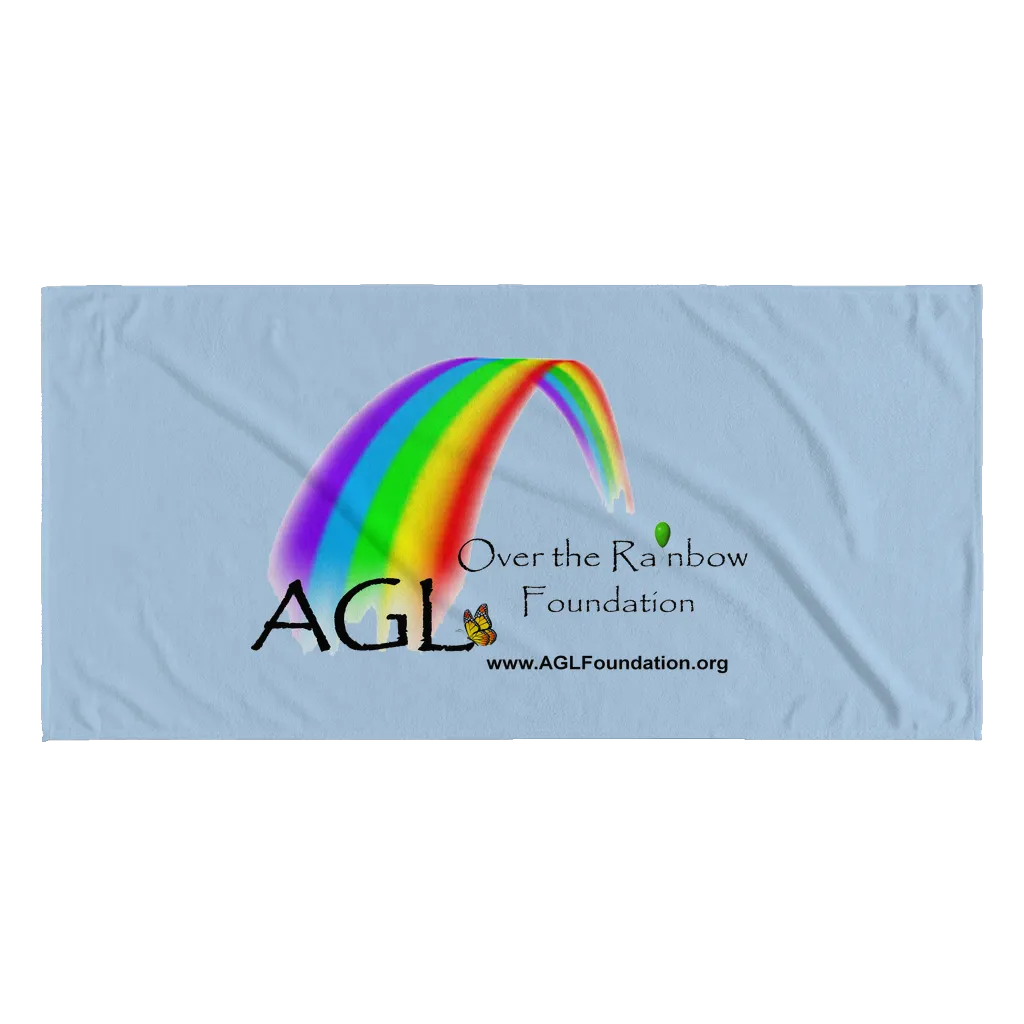 AGL Over the Rainbow Foundation Beach Towel