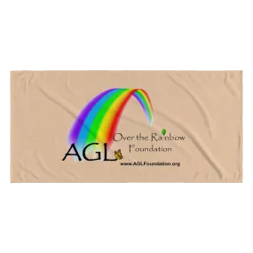 AGL Over the Rainbow Foundation Beach Towel