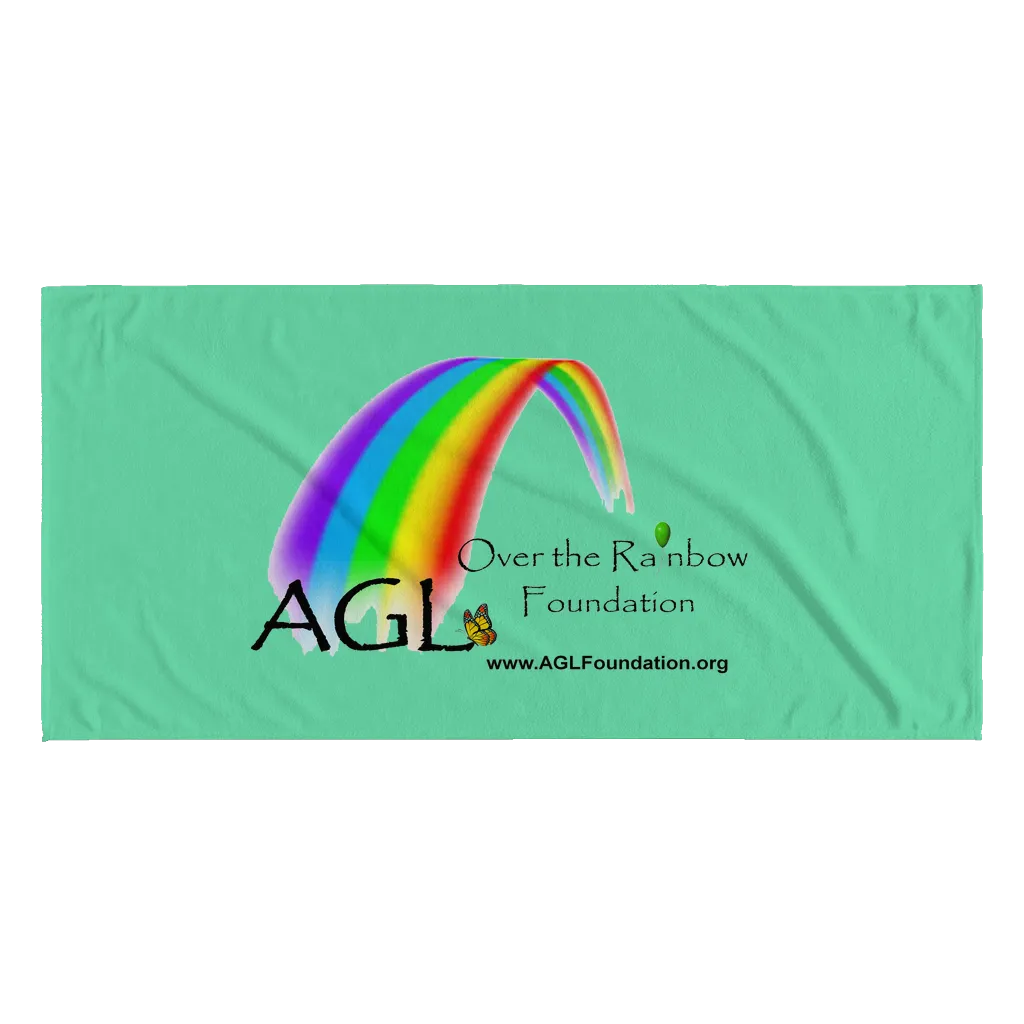 AGL Over the Rainbow Foundation Beach Towel