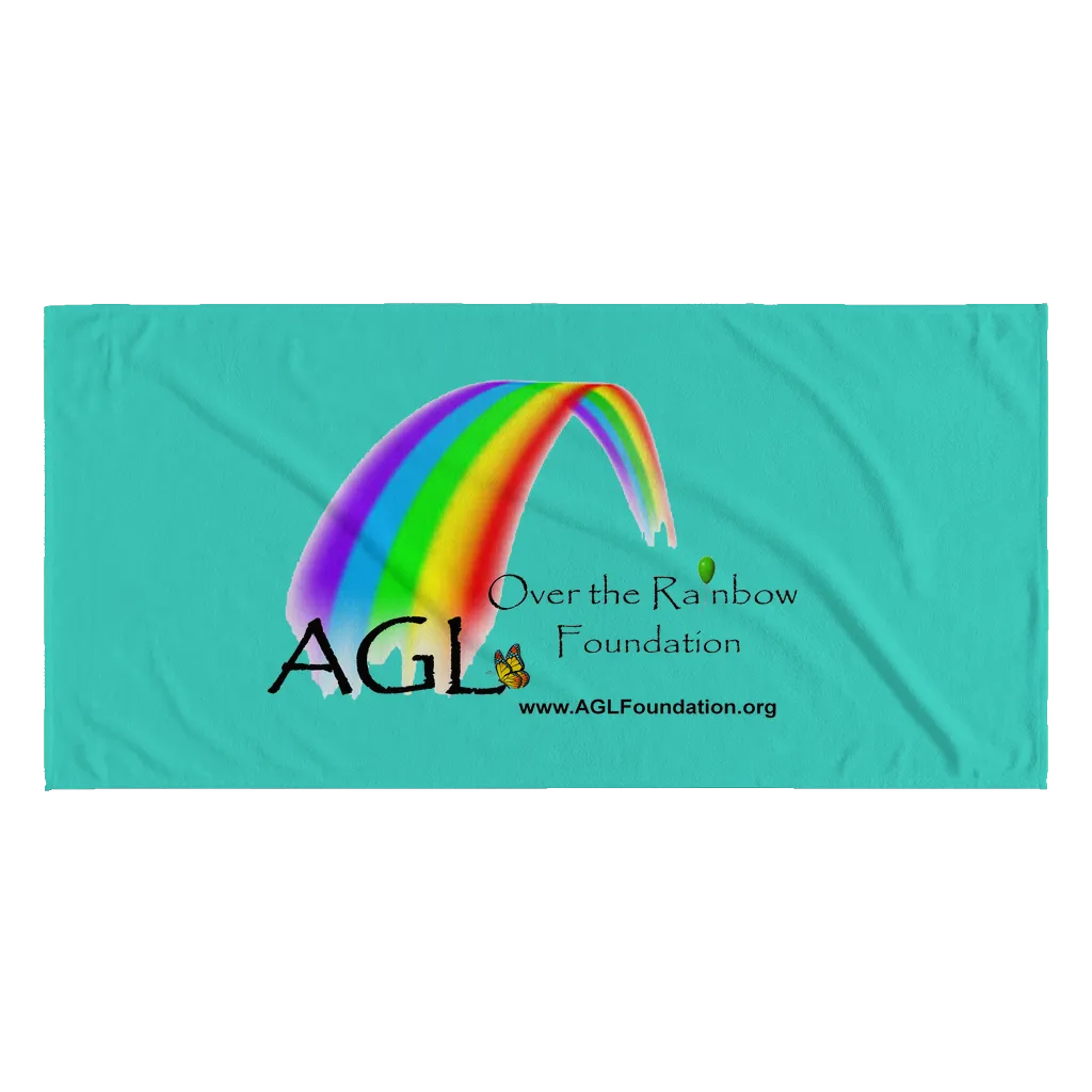 AGL Over the Rainbow Foundation Beach Towel