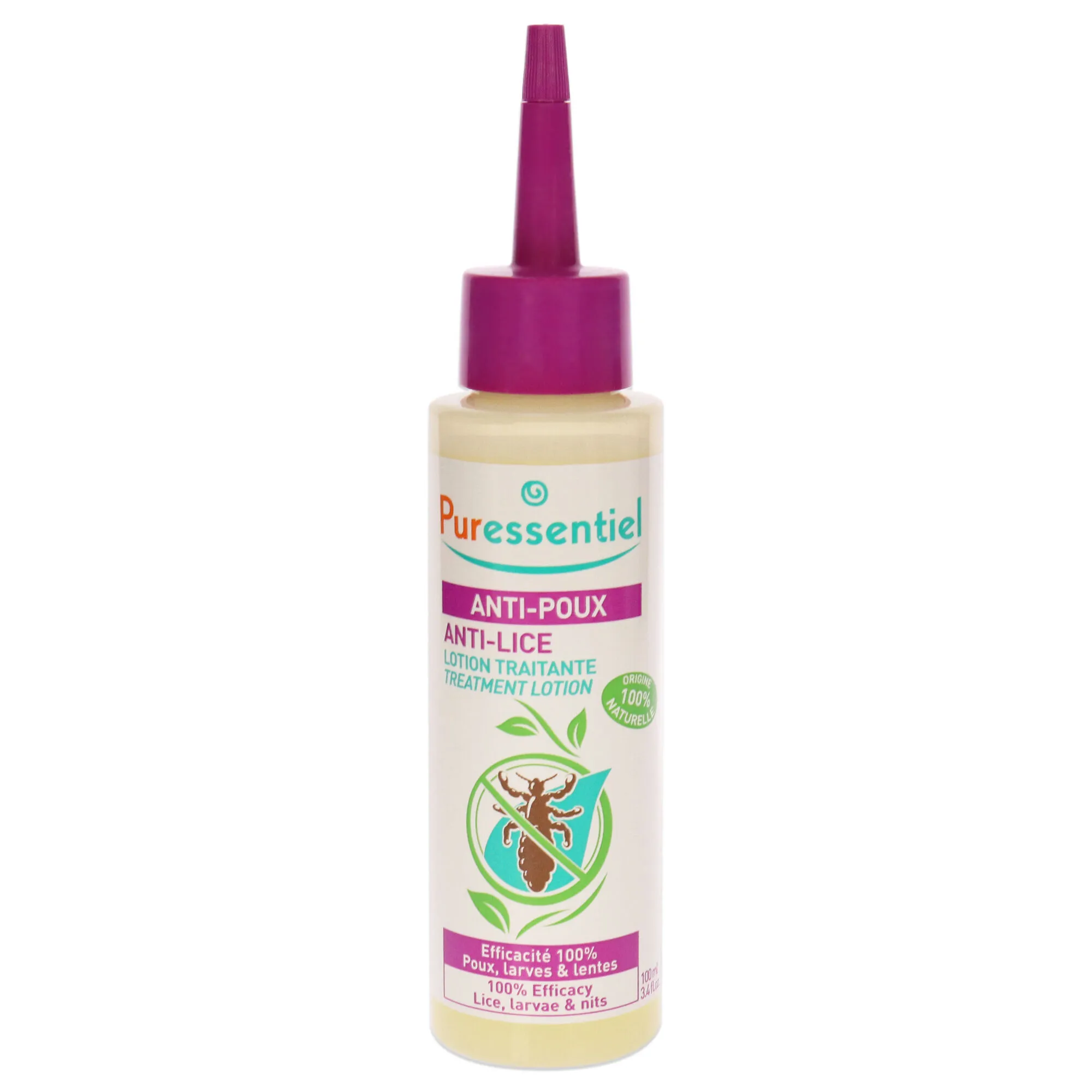 Anti-Lice Treatment Lotion by Puressentiel for Unisex - 3.4 oz Treatment