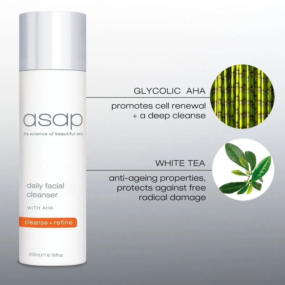 asap | Daily Facial Cleanser 200ml