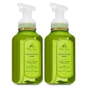 Bath & Body Works Hand Soap Foam Eucalyptus Mint 8.75 oz 259 ml 2-PACK