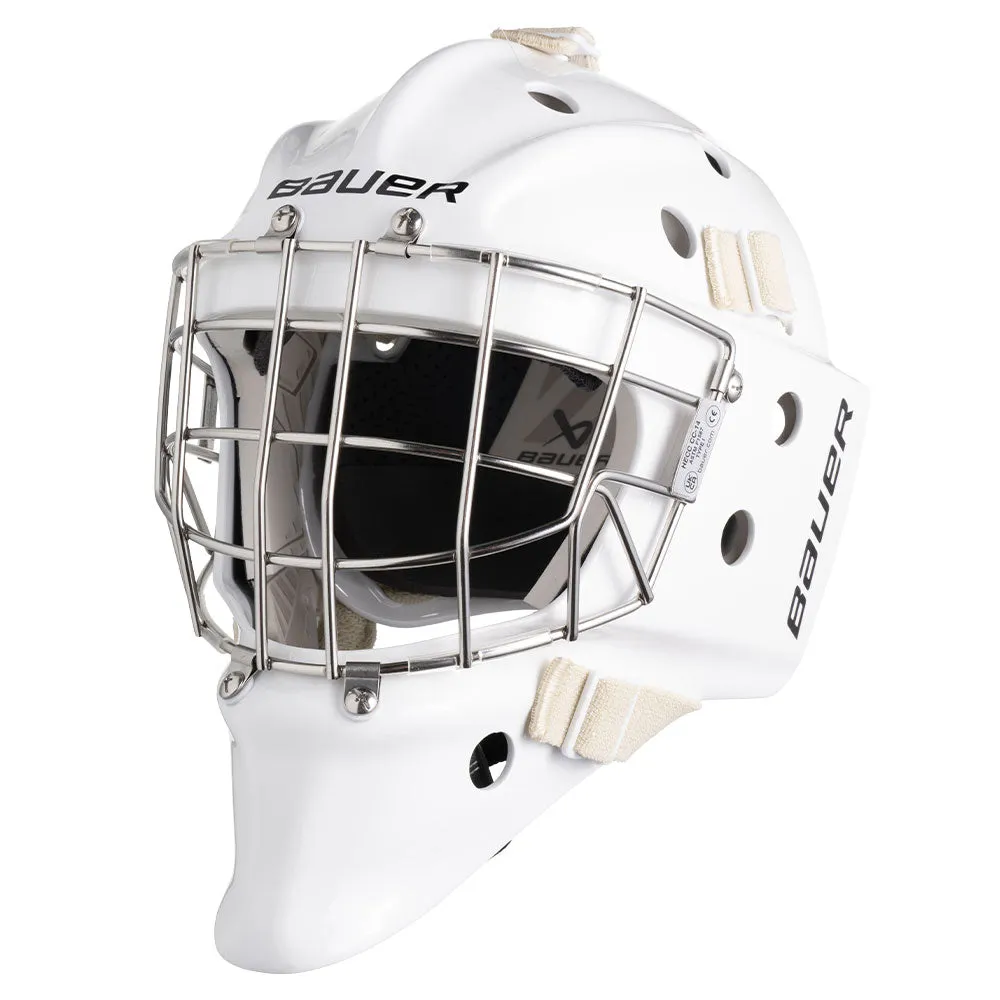 BAUER 960 SENIOR WHITE GOALIE MASK