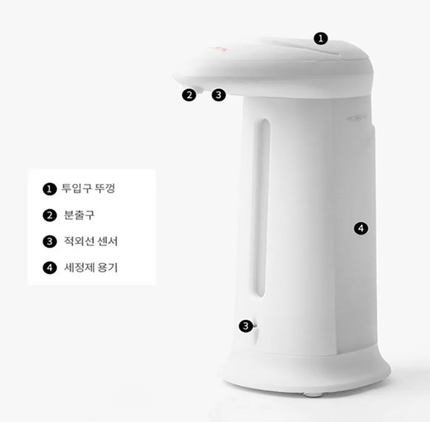 Bles Untact Automatic Dispenser BD330 Hands Touch Free Soap Automatic Dispenser 330ml Home Bathroom