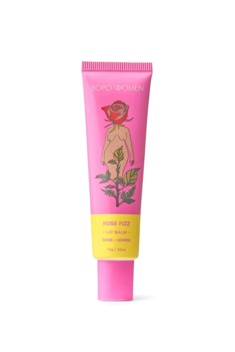 BOPO WOMEN ROSE FIZZ LIP BALM