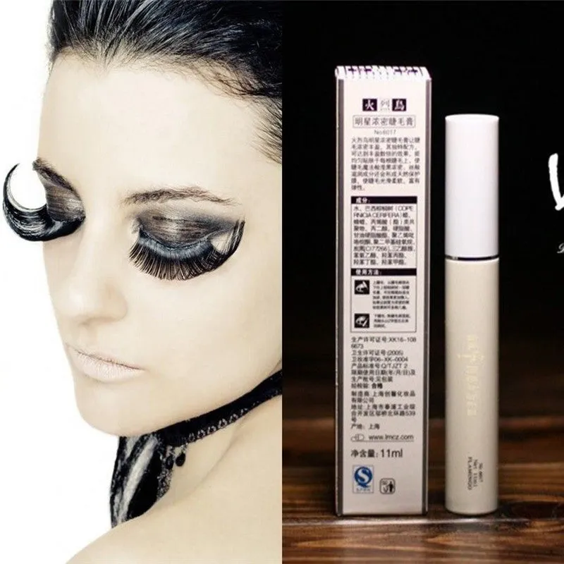 Brand Makeup Long Curling Thick Eyelash Black Fiber Volume 3D Mascara Eye Lashes Waterproof Cosmetics PY1 SM6