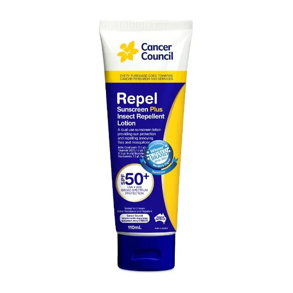 CANCER COUNCIL -  Insect Repellent Sunscreen SPF50+ (110 ml)