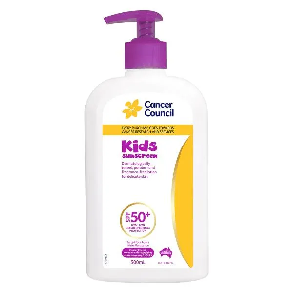 CANCER COUNCIL - Kids Sunscreen SPF50+