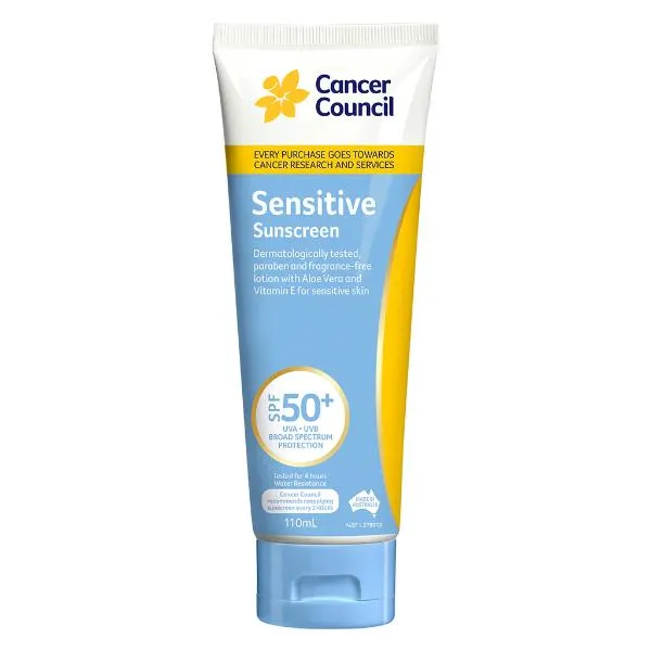 CANCER COUNCIL - Sensitive Sunscreen SPF50+