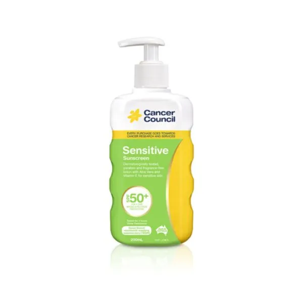 CANCER COUNCIL - Sensitive Sunscreen SPF50+