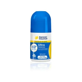 CANCER COUNCIL - Ultra Sunscreen Roll On SPF50+ (75 ml)