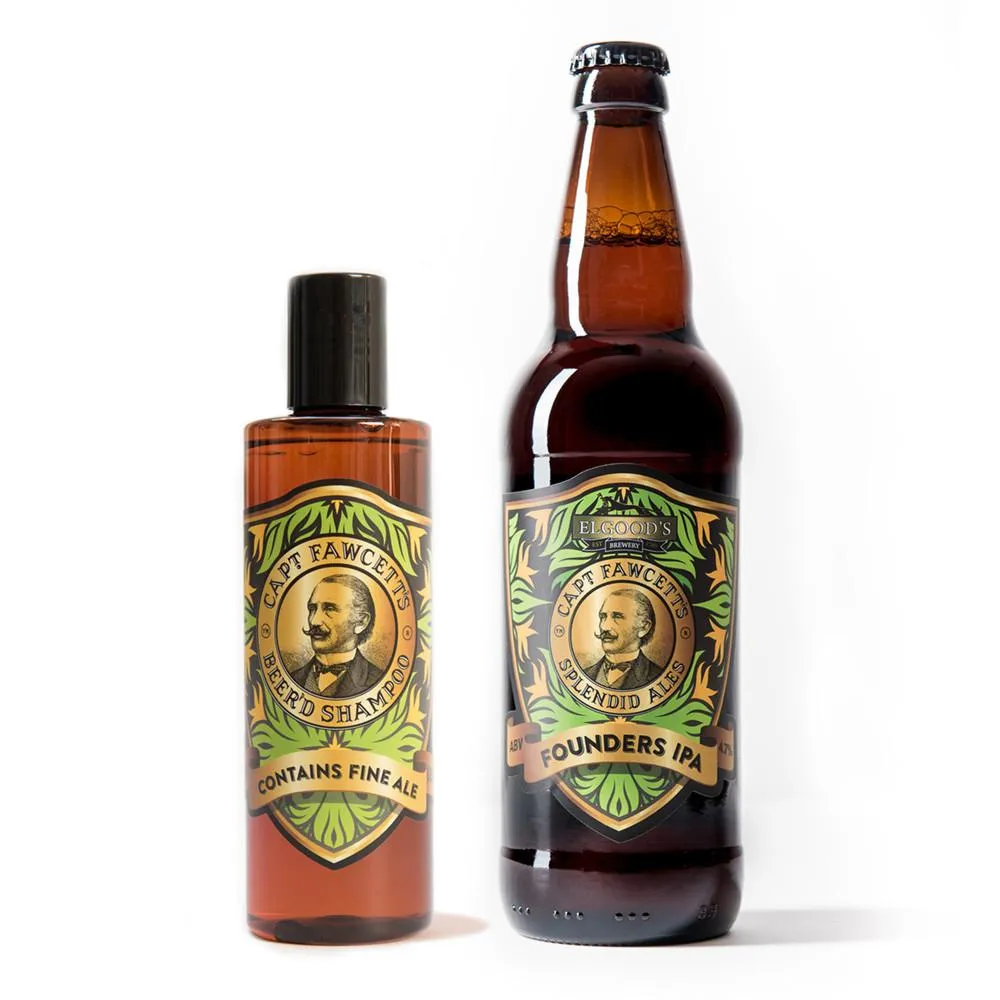 Captain Fawcett & Ricki Hall's Beer'ed Shampoo