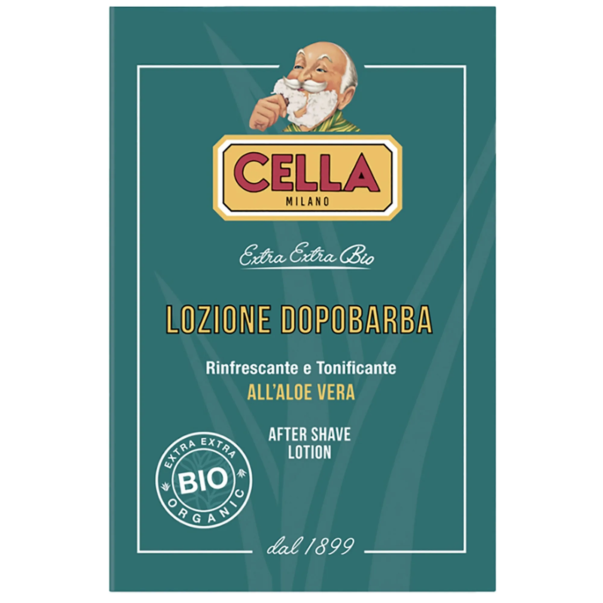 Cella Milano Organic Aftershave Lotion - Green 