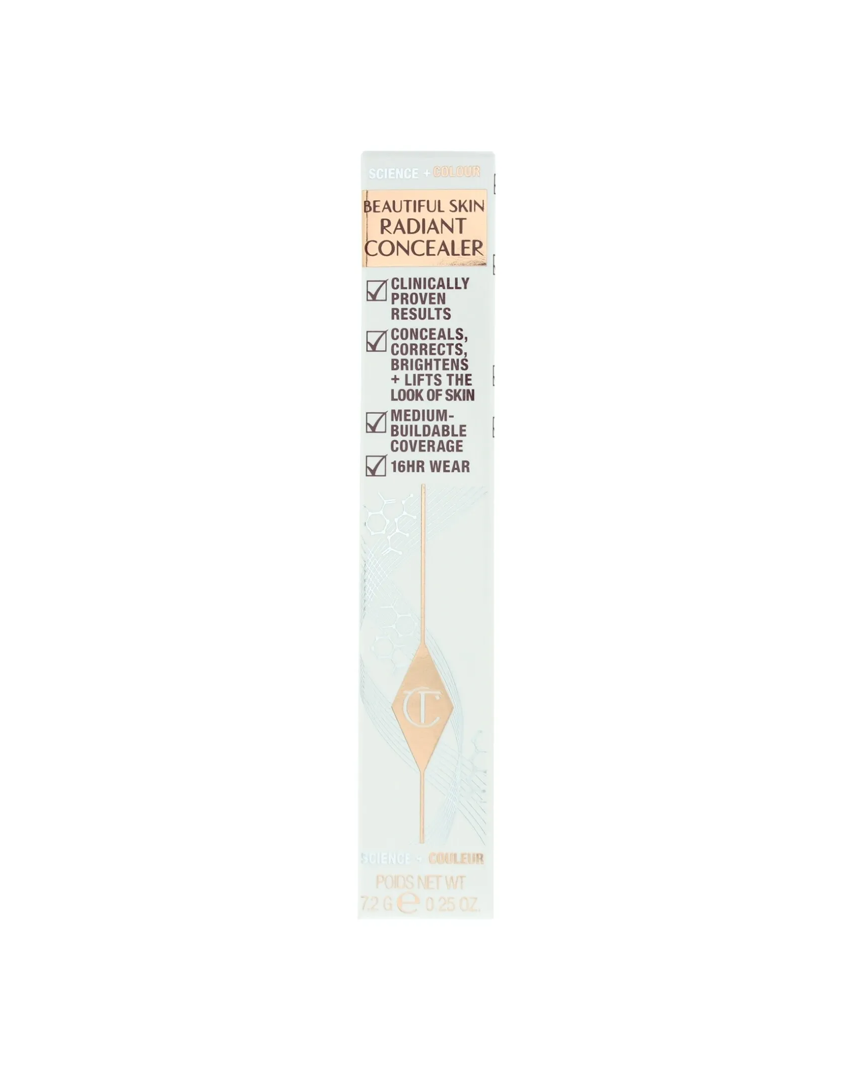 Charlotte Tilbury Beautiful Skin Science Colour Radiant 4.5 Fair Concealer 7.2g | Simply Be