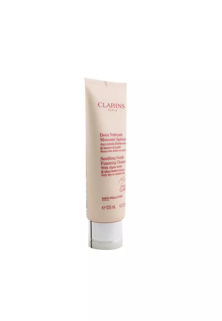 Clarins CLARINS - Soothing Gentle Foaming Cleanser with Alpine Herbs & Shea Butter Extracts - Very Dry or Sensitive Skin 125