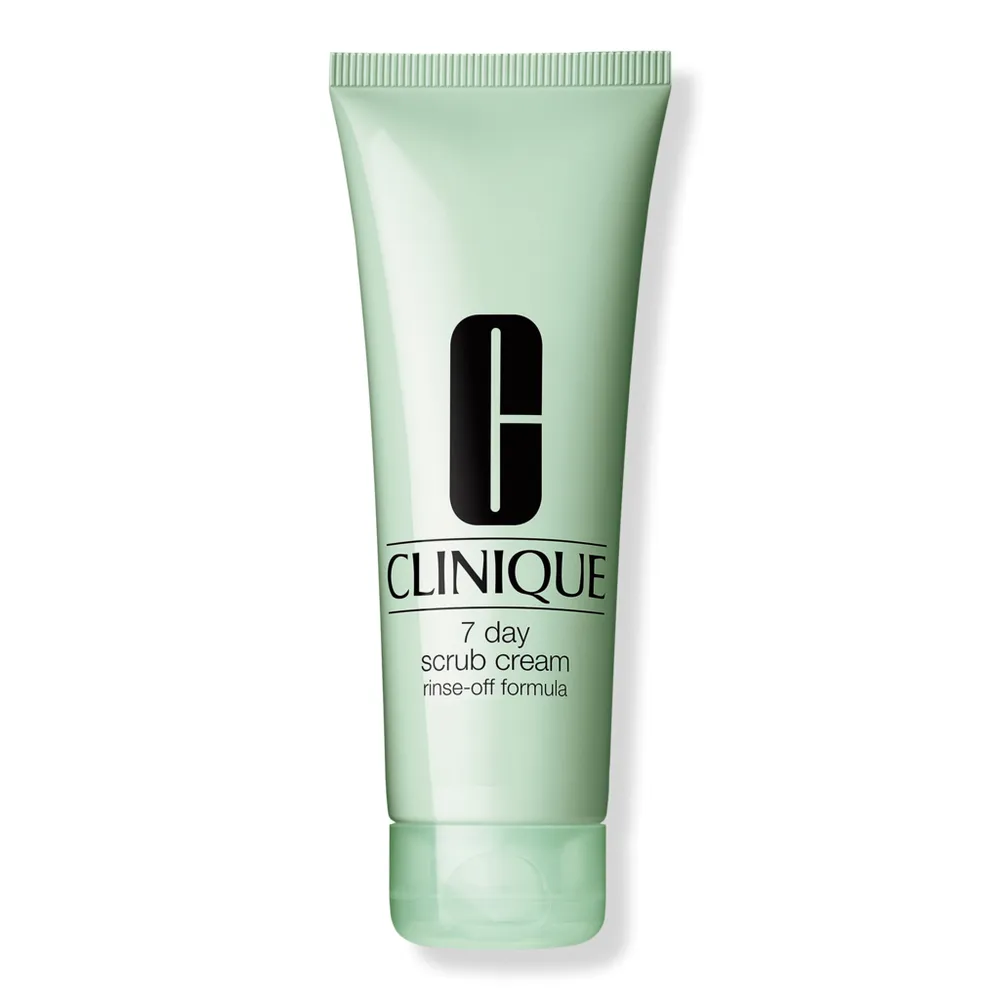 Clinique 7 Day Face Scrub Cream Rinse-Off Formula