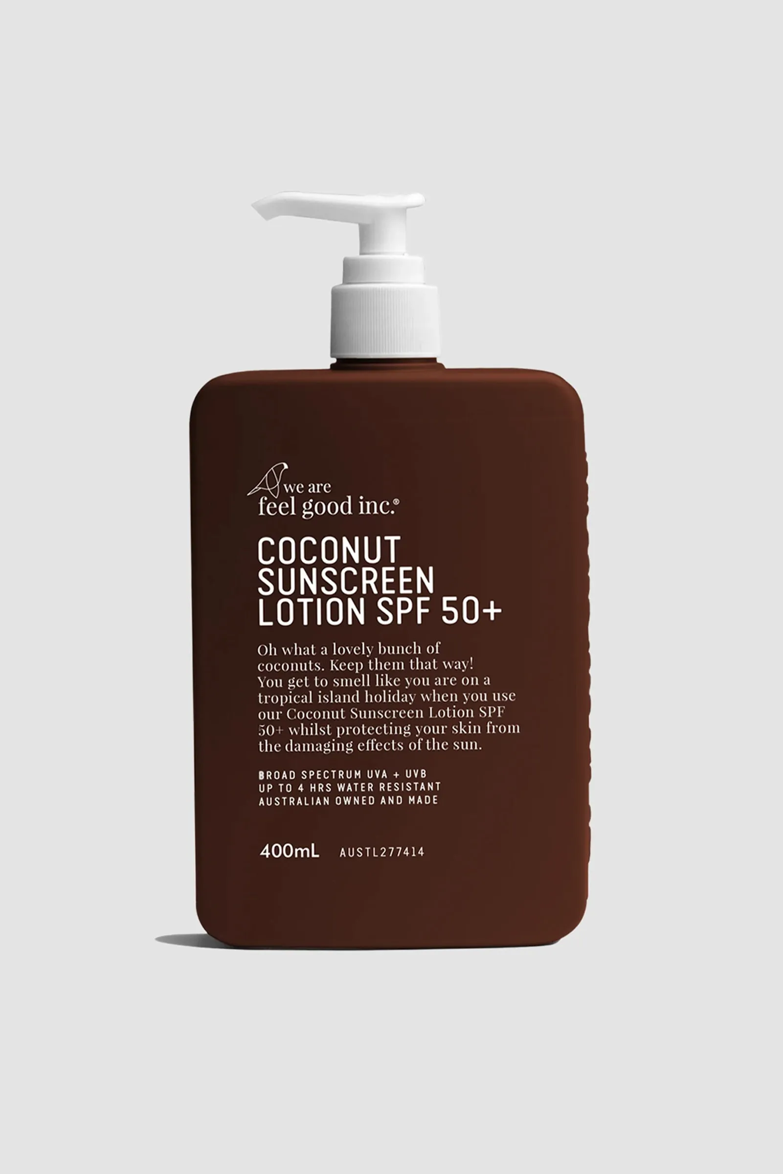 Coconut Sunscreen Lotion SPF50+ 400ml