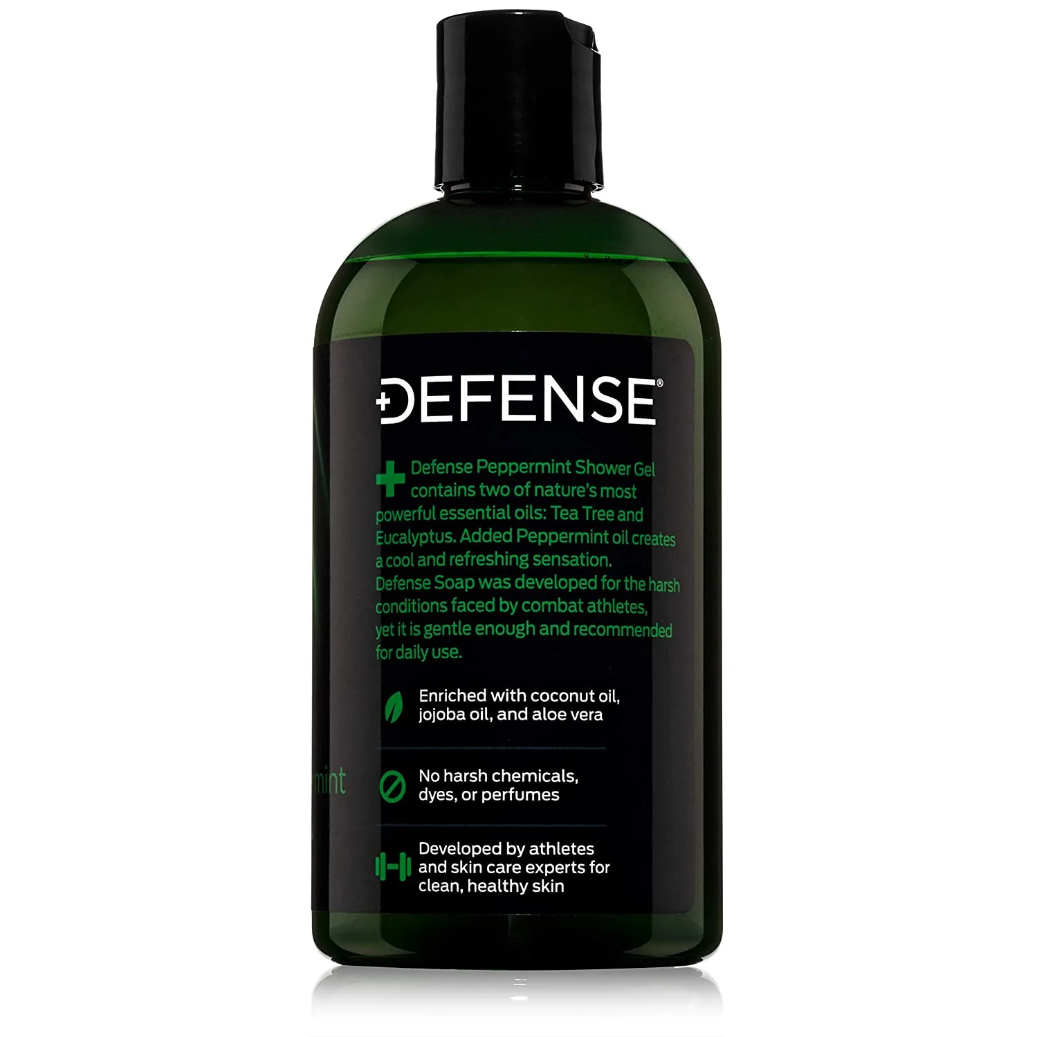 Defense Soap Shower Gel Peppermint Scented 12 Ounce