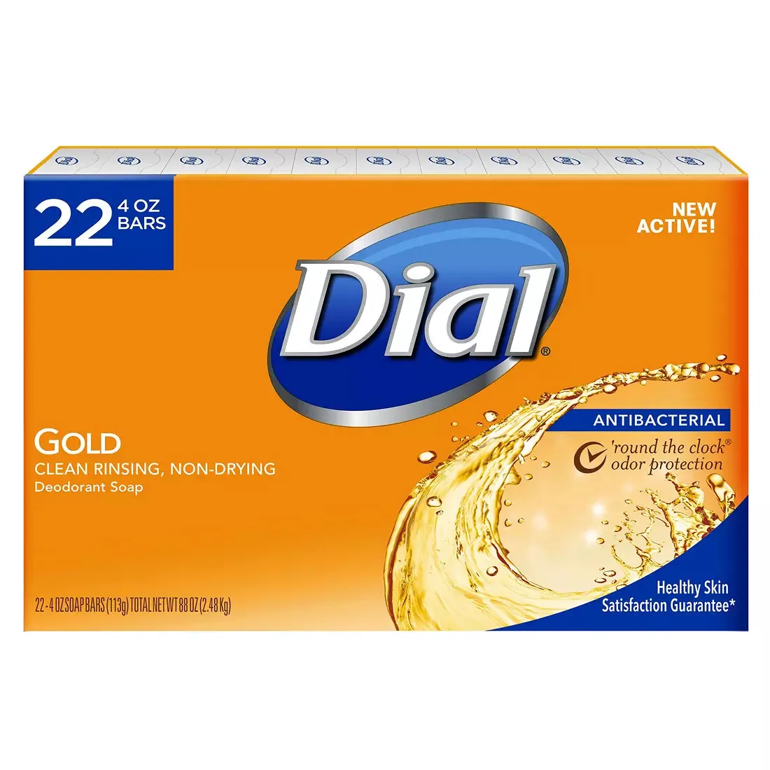 Dial Gold AntiBacterial Soap Bars - 4oz/22pk