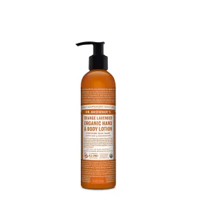 Dr Bronner's Organic Hand & Body Lotion - Orange Lavender