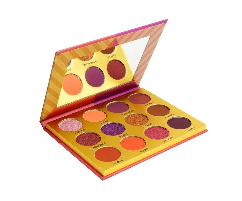 EBIN NEW YORK Cleopatra's Love - Secret of Pharaoh Eyeshadow Palette, Highly Pigmented and Blendable, Cruelty-Free, Long-Lasting