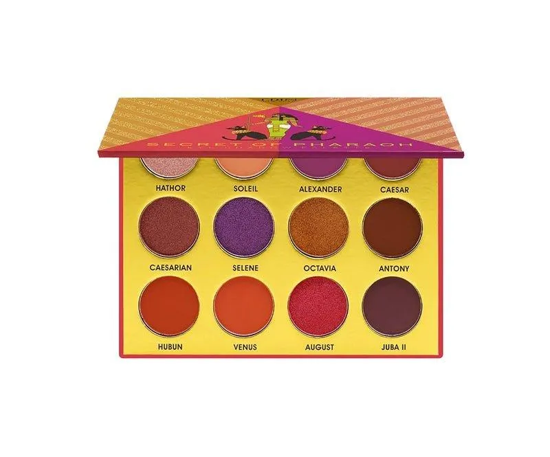 EBIN NEW YORK Cleopatra's Love - Secret of Pharaoh Eyeshadow Palette, Highly Pigmented and Blendable, Cruelty-Free, Long-Lasting