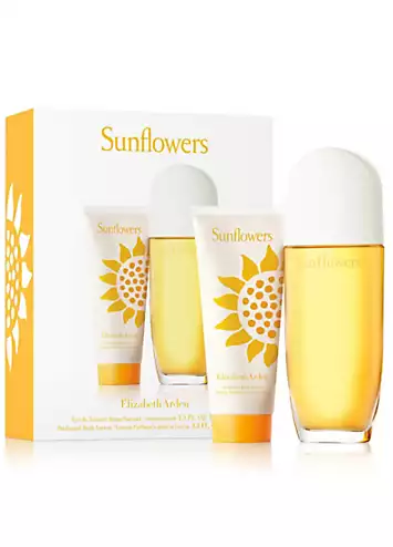 Elizabeth Arden Sunflowers Eau De Toilette 2 Piece Gift Set - Spray 100ml & Body Lotion 100ml | Kaleidoscope