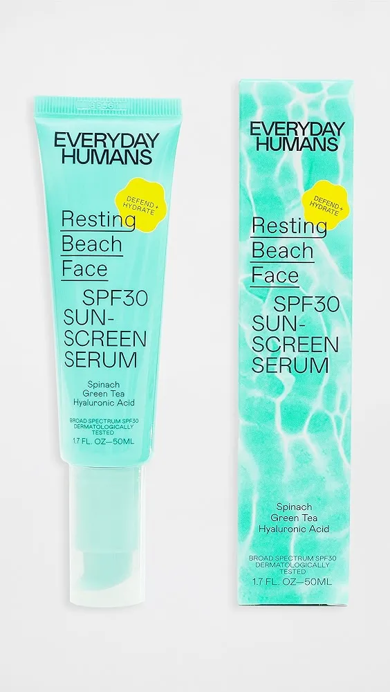 Everyday Humans   Resting Beach Face SPF30 Sunscreen Serum 