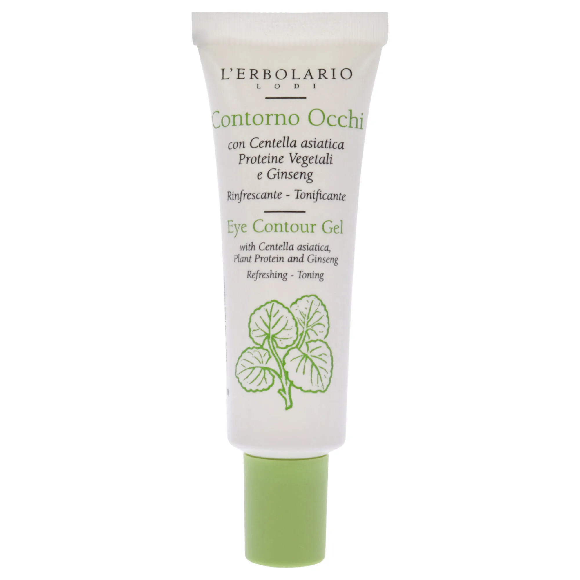 Eye Contour Gel by LErbolario for Unisex - 0.5 oz Gel