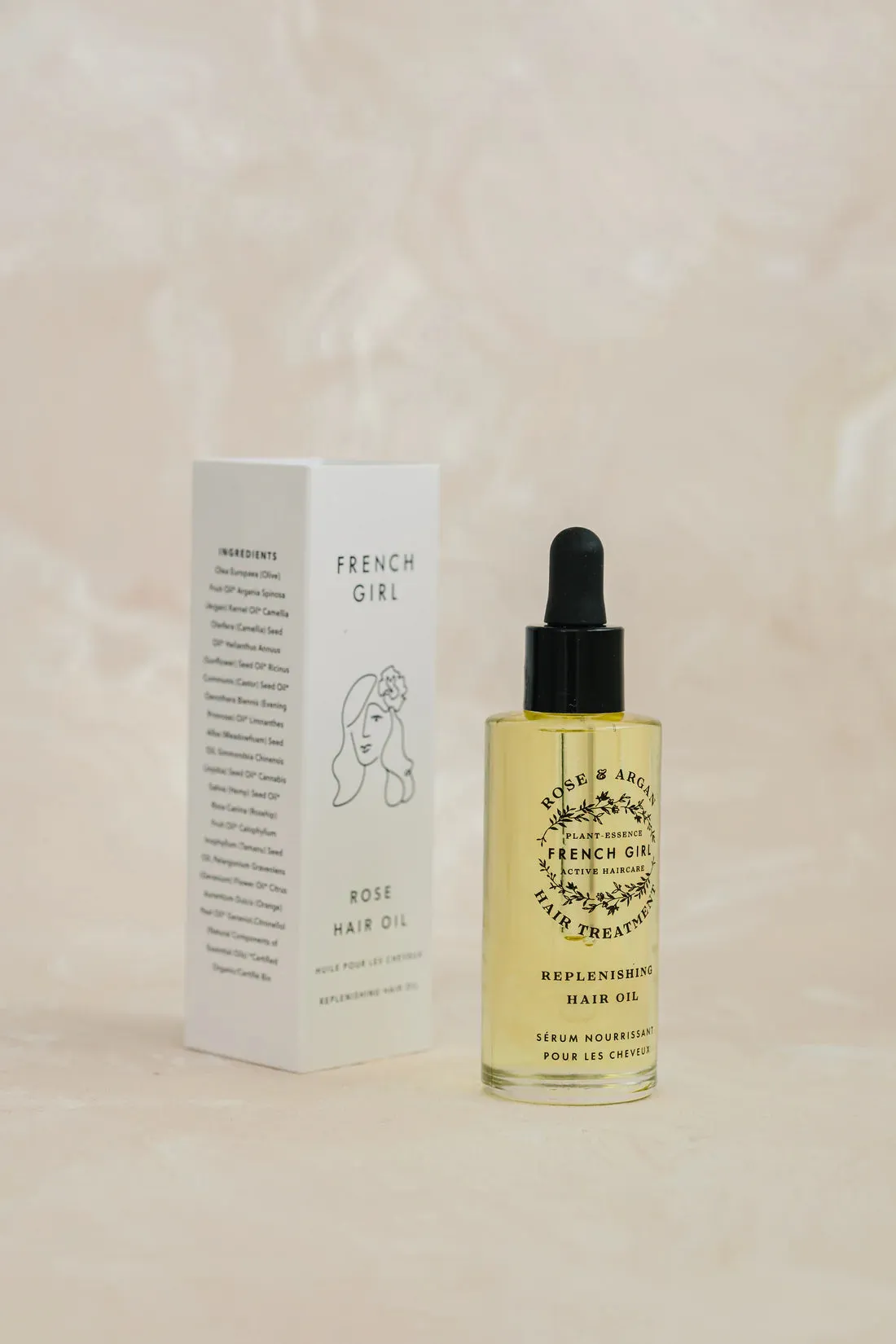 FRENCH GIRL ROSE HAIR OIL 60ml