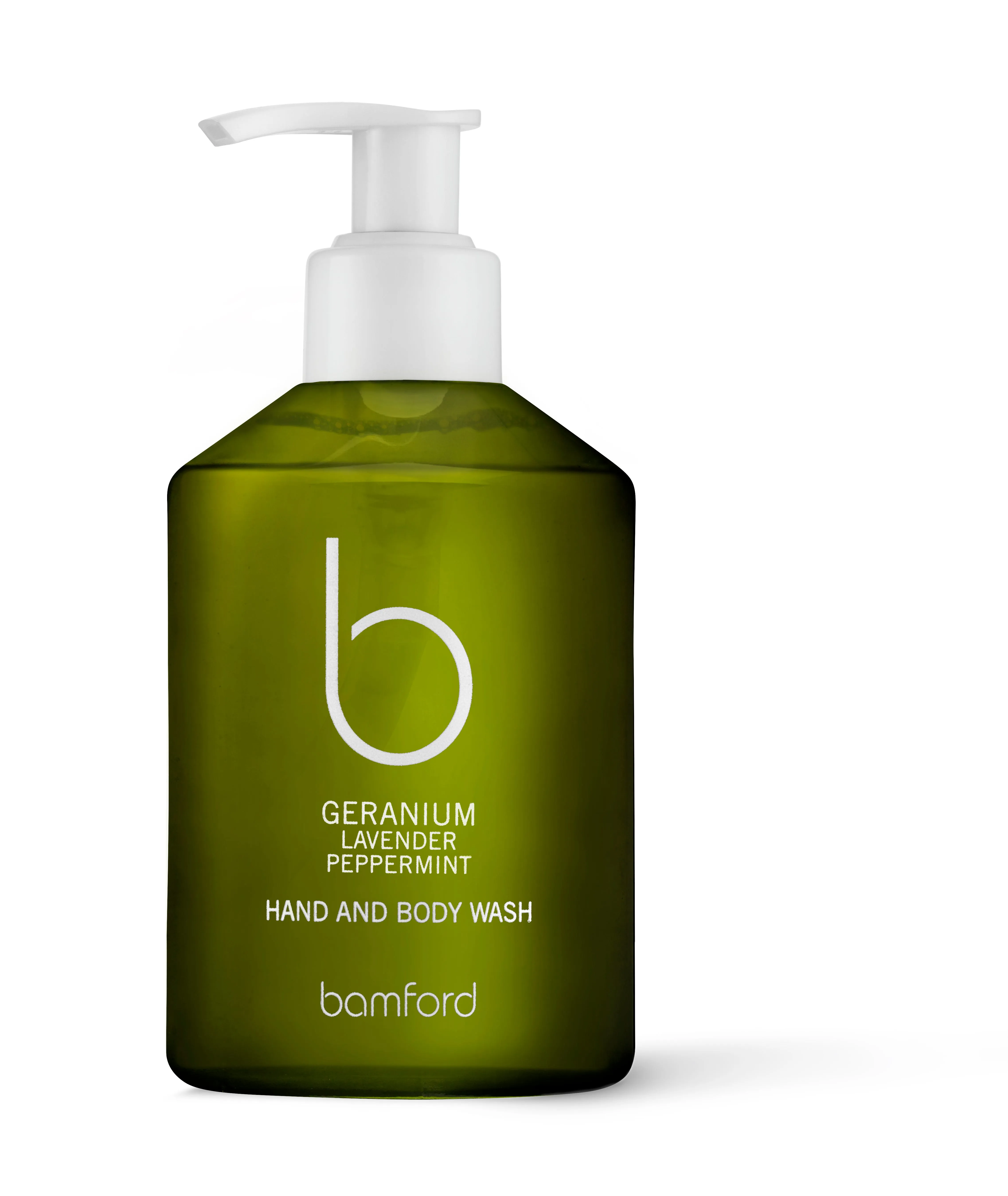 Geranium Hand & Body Wash, 250ml, Bamford