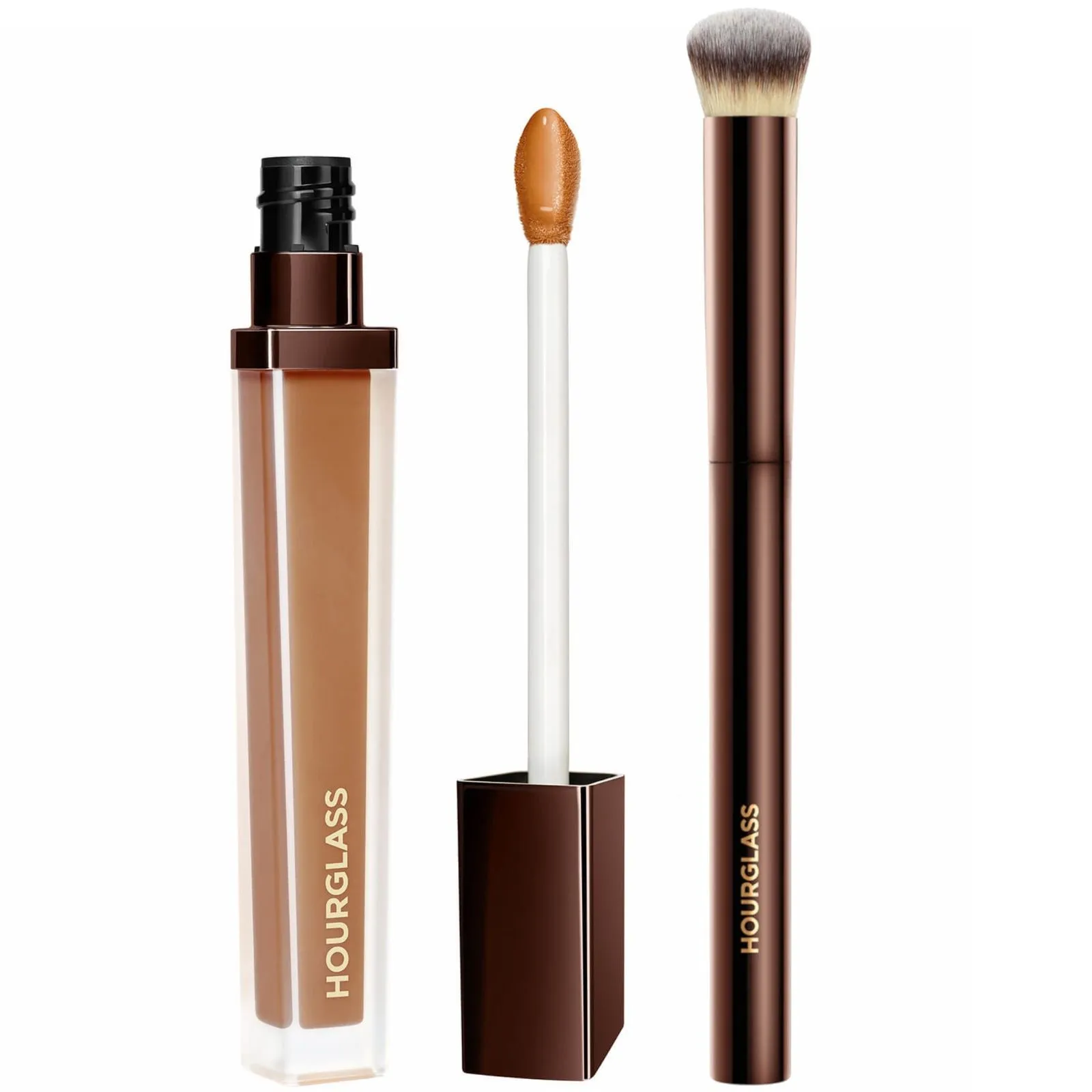 Hourglass Airbrush Concealer and Seamless Finish Concealer Brush Bundle 6ml (Various Shades) - Umber