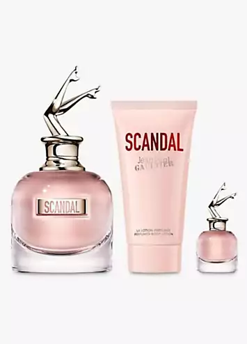 Jean Paul Gaultier Scandal 3 Piece Set - Eau de Parfum 50ml & 6ml & Body Lotion 75ml | Kaleidoscope