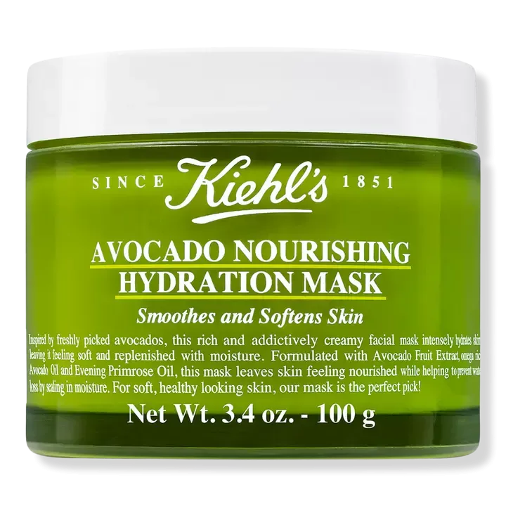 Kiehl's Avocado Nourishing Hydration Face Mask 3.4 oz