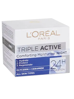 L'Oreal Triple Active Cream 50ml in Night | Postie