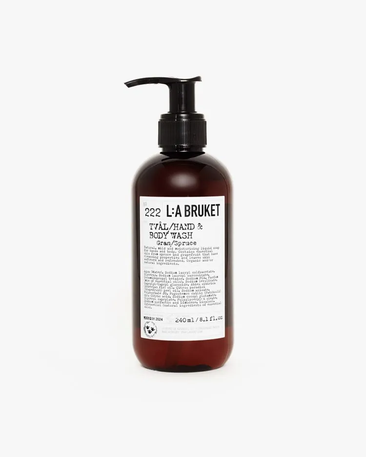 L:a Bruket 222 Hand & Body Wash Spruce