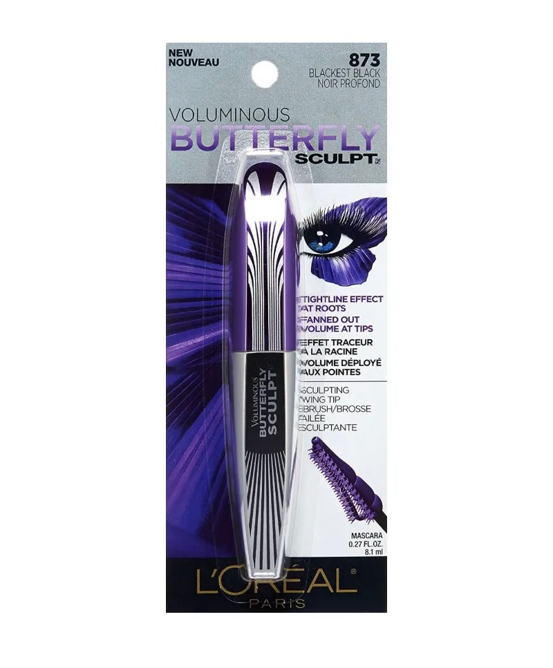 L'Oreal Paris Voluminous Butterfly Sculpt Washable Mascara (873)