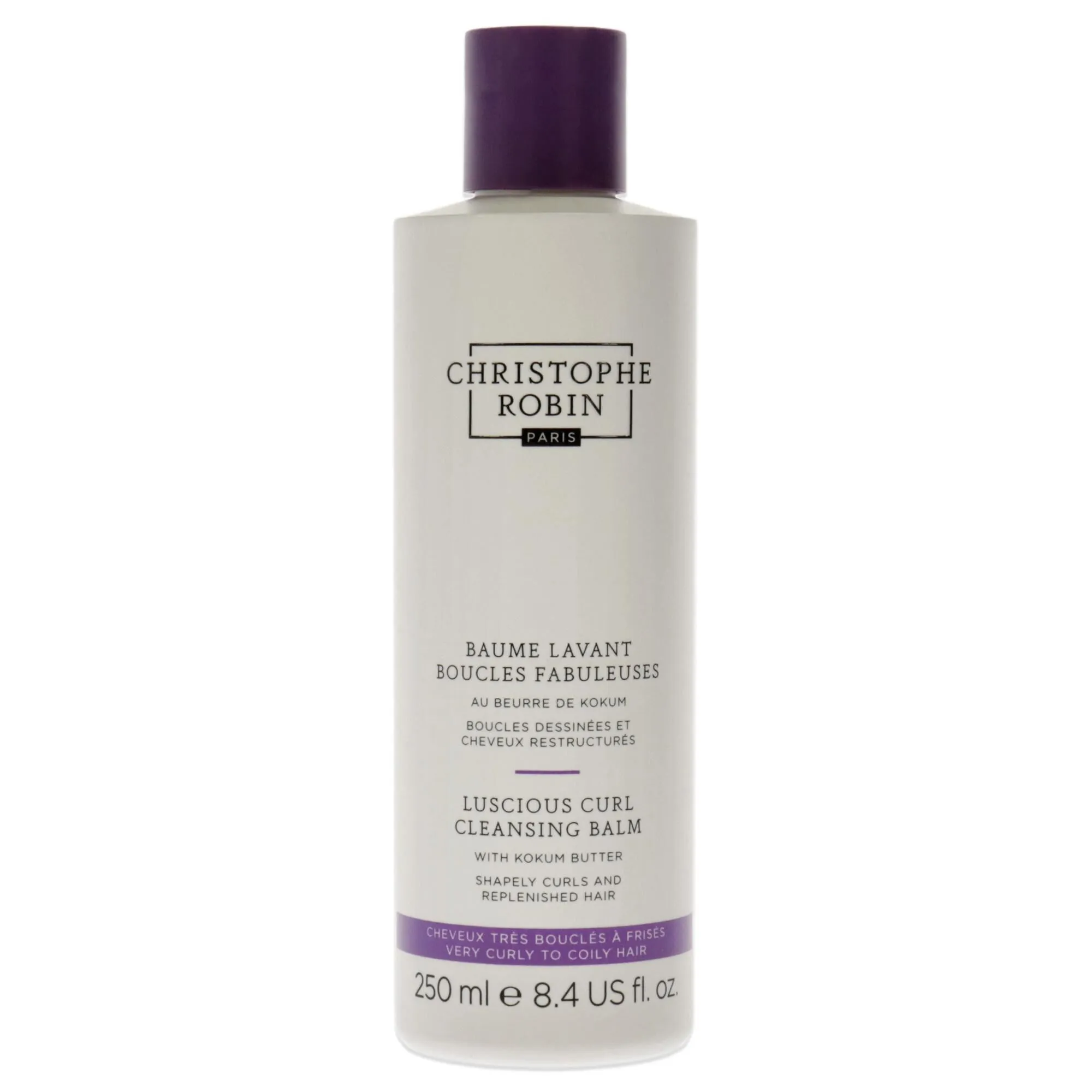 Luscious Curl Cleansing Balm With Kokum Butter by Christophe Robin for Unisex - 8.4 oz Cleanser