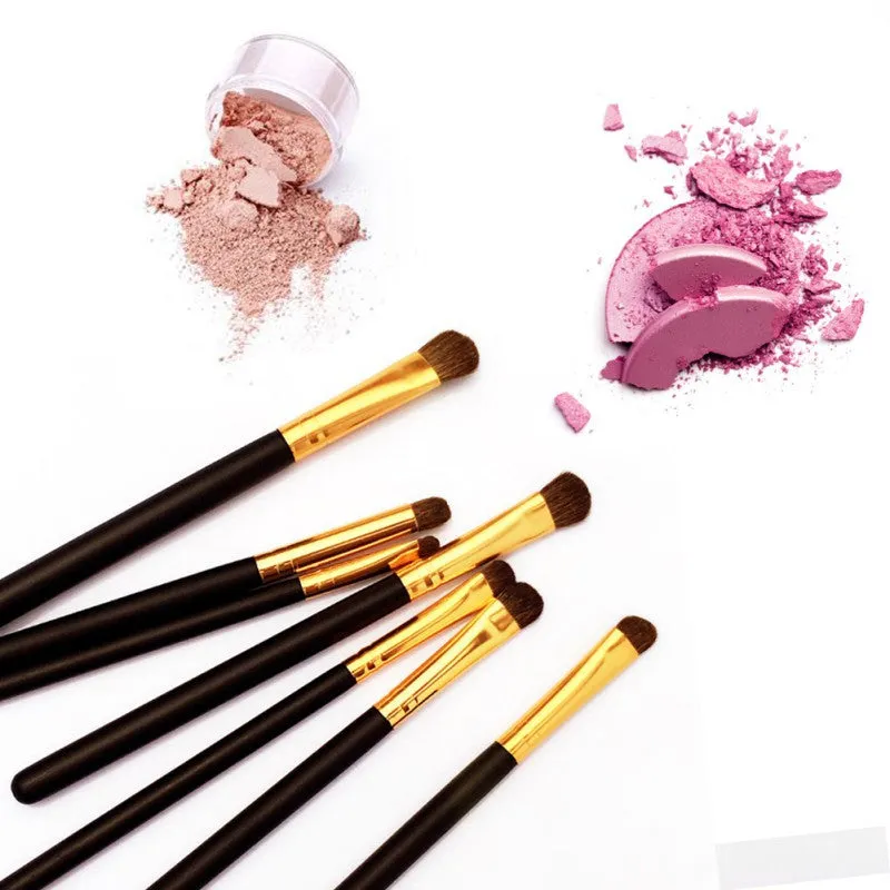 Make up 4/5/7/8 Pieces Comestic Makeup Brushes Tool Powder Foundation Eyeshadow Eyeliner Lip Brush Kit Set SM6