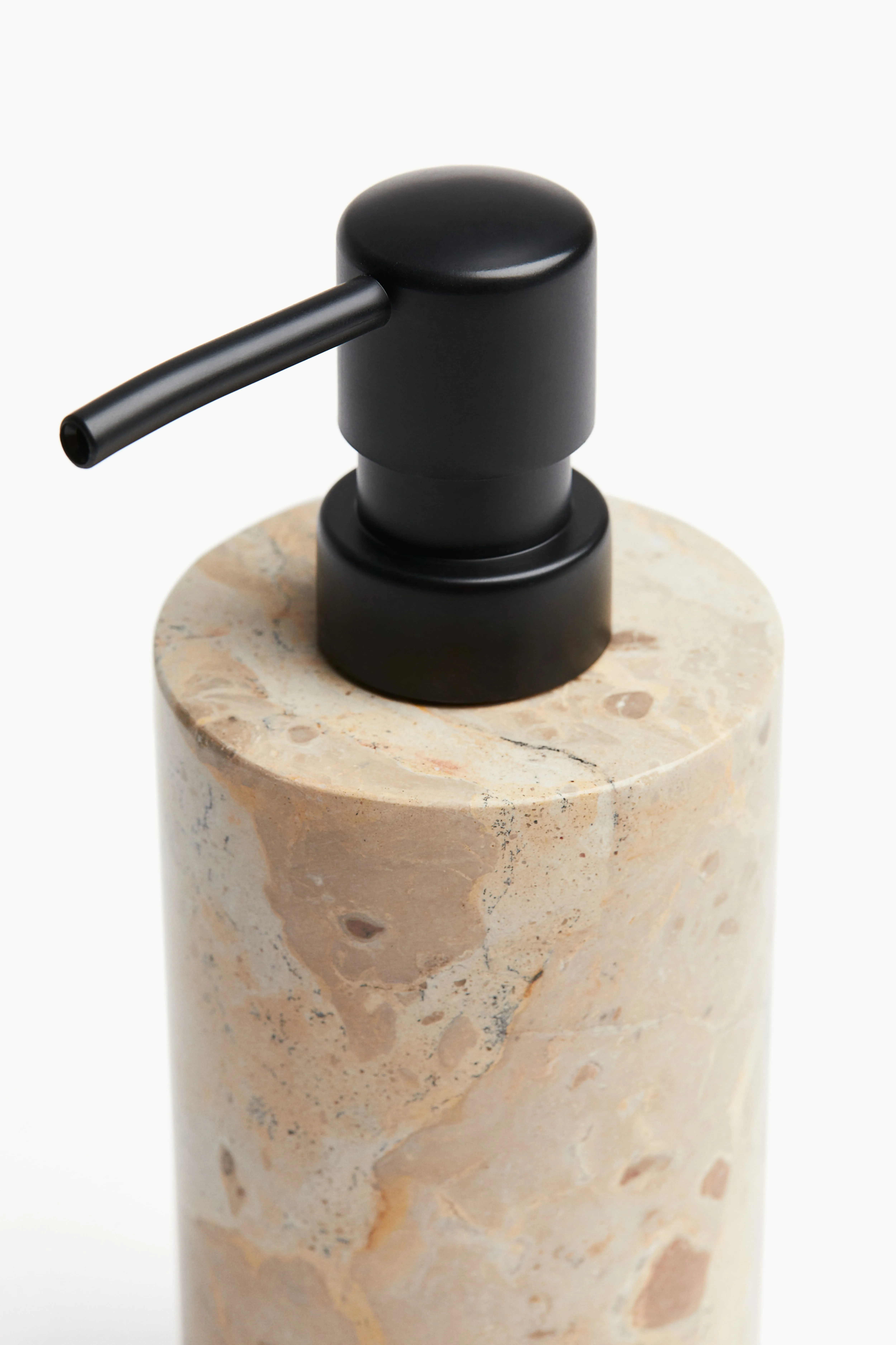 Marble soap dispenser - Light beige - Home All | H&M GB