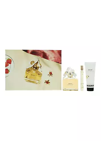 Marc Jacobs Daisy 3 Piece Set - Eau De Toilette 100ml & 10ml & Body Lotion 75ml | Kaleidoscope